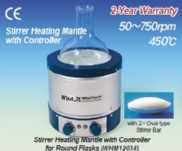 Bếp đun bình cầu đến 450℃ có khuấy từ